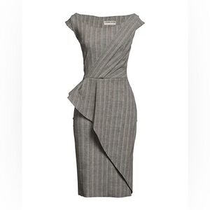 CHIARA BONI LA PETITE ROBE DRESS MIDI NWT 10 8